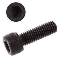Винт М8х20 с внутренним шестигранником, без покрытия, кл. пр. 12.9, DIN 912 (ISO 4762)